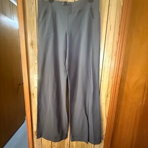 Lululemon Wide-Leg Pants – Charcoal Gray – Size 10 Tall